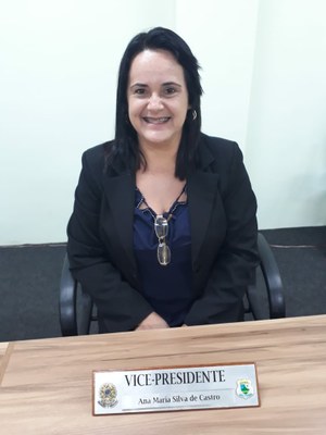 Vice-Presidente da Câmara Municipal de Guaraciaba - Biênio 2019 - 2020 - Ana Maria Silva de Castro.jpeg